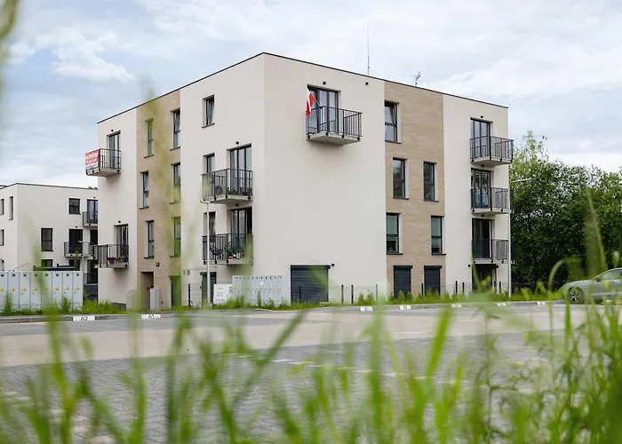 شقة Near Prezero Arena With Parking&balcony By Renters